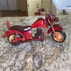 Wooden Model Motorcycle